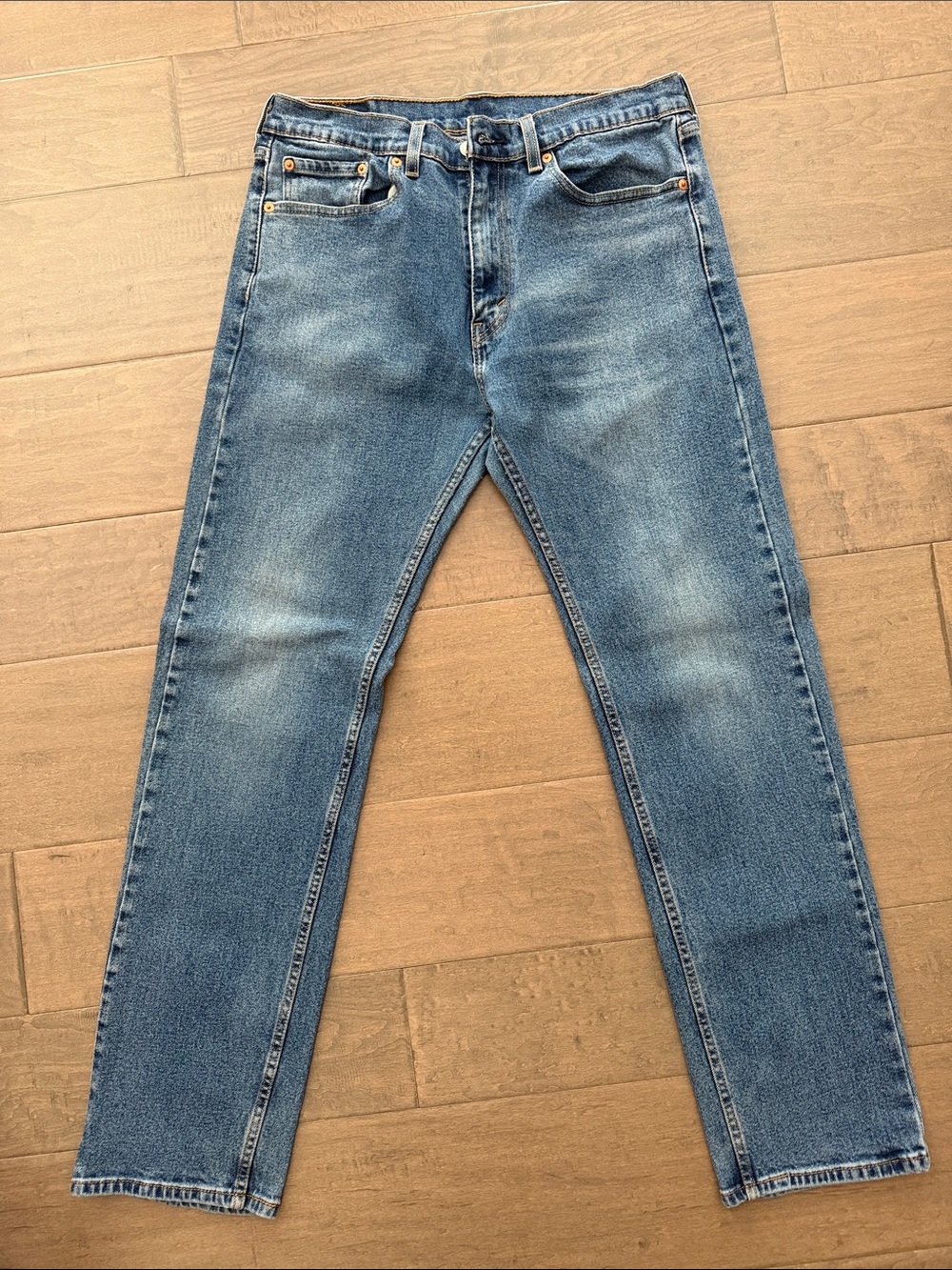 Levi's Slim Straight Light Blue Denim Jeans